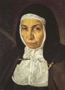Diego Velazquez Mother Jeronima de la Fuente (detail) (df01) oil painting on canvas